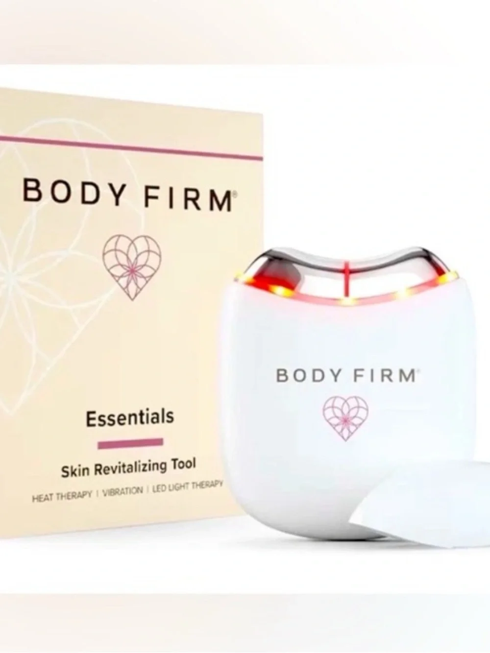 Body Firm Essentials Skin Revitalizing Tool - Heat and LED Light Therapy